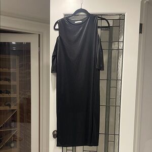 Zara Black One Shoulder Dress
